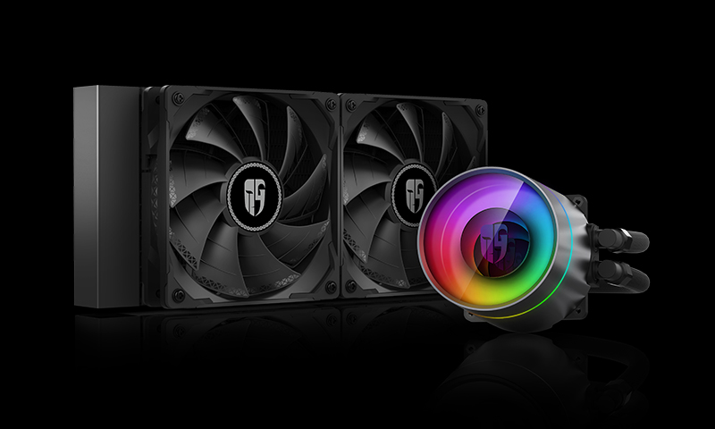 Deepcool Castle 240 rgb简易水冷cpu冷却器 240mm款 CASTLE 240EX - DeepCool
